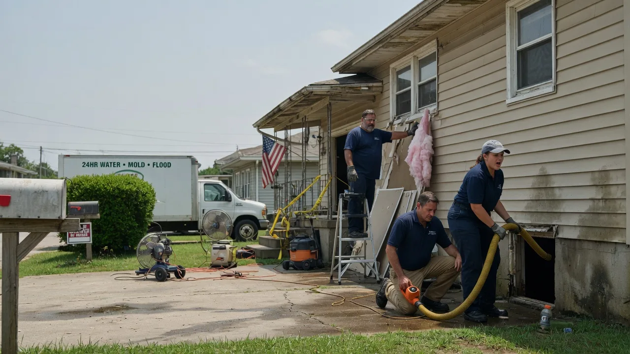 Water Damage Repair in Union, MS near me
